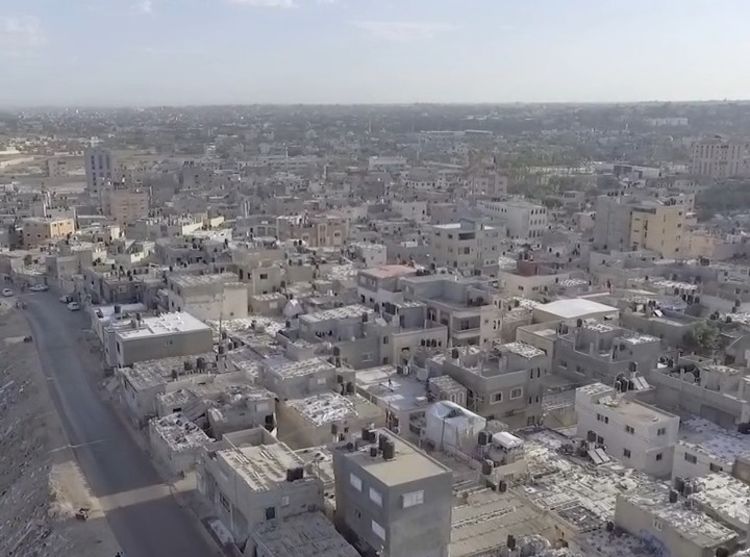 Gaza strip where Sara lives.