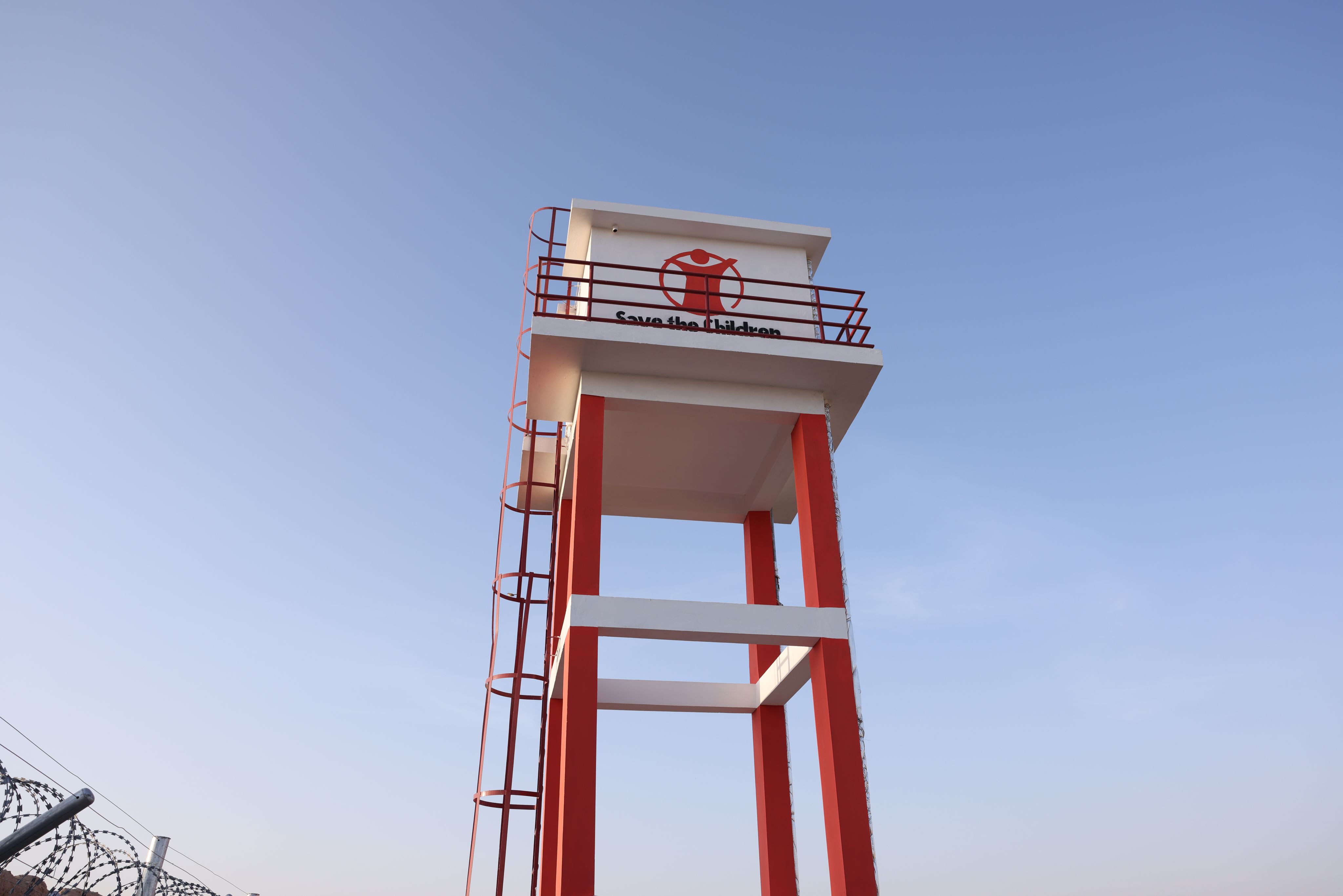 Save the Children's Water Supply and Elevated Reservoir, Kandahar, Afghanistan