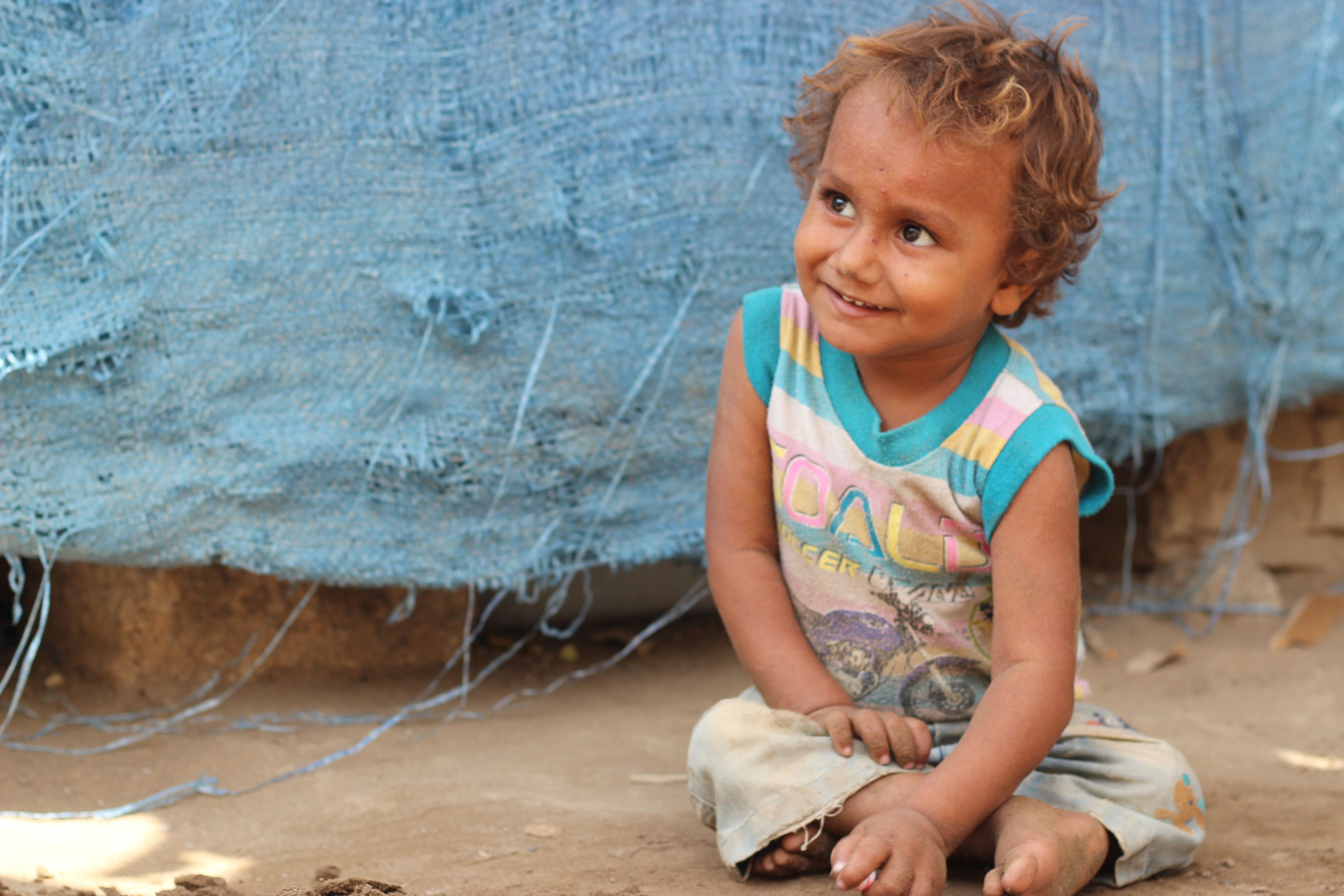 Nusair* was treated by Save the Children in Yemen where he was suffering from malnutrition